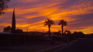 Sunset in Tucson2